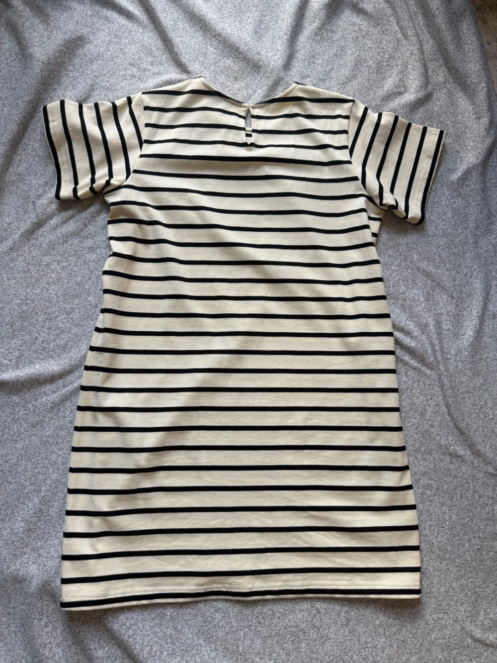 Tuckernuck Cream and Black Striped Mini Dress - Picture 2 of 3